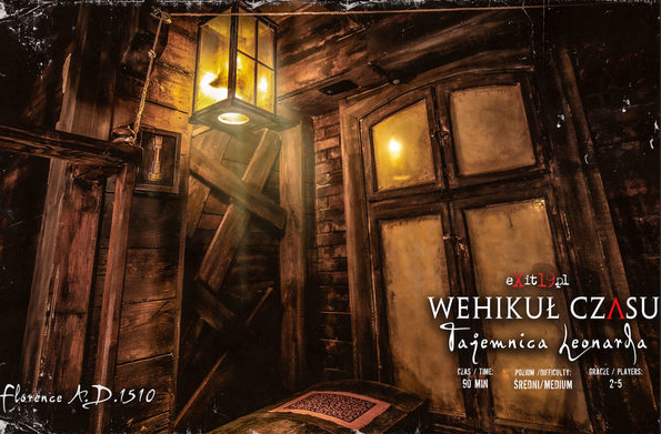 Escape Room Wehikuł Czasu – Tajemnica Leonarda